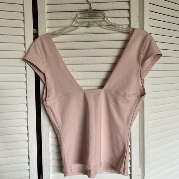 Free People Duo Corset Cami in Light Pink 'Rosie" - Picture 9 of 12